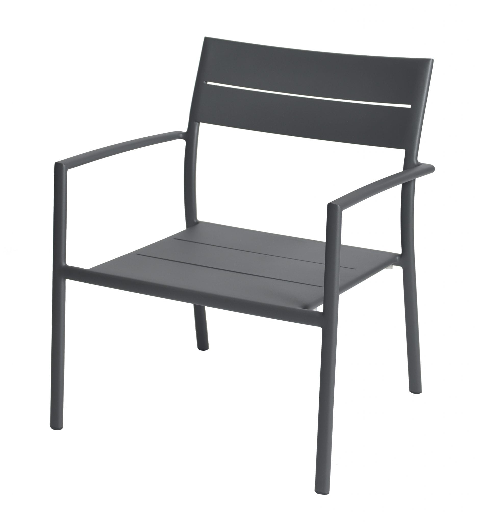 Grace stacking lounge chair - anthracite | Max & Luuk