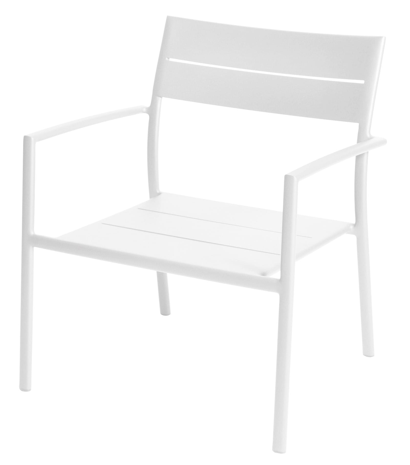 Grace stacking lounge chair - white | Max & Luuk
