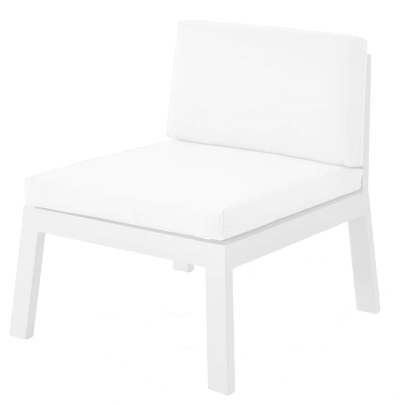 Mike low dining chair - white | Max & Luuk