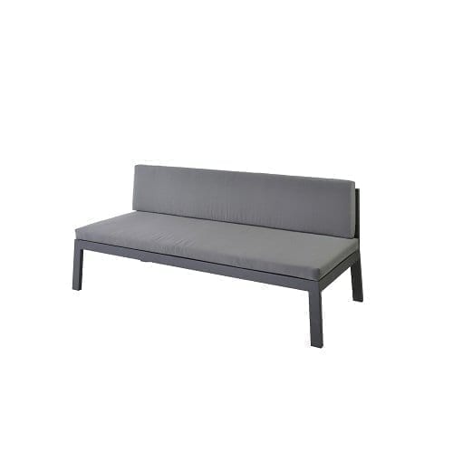 Mike low dining sofa - anthracite | Max & Luuk